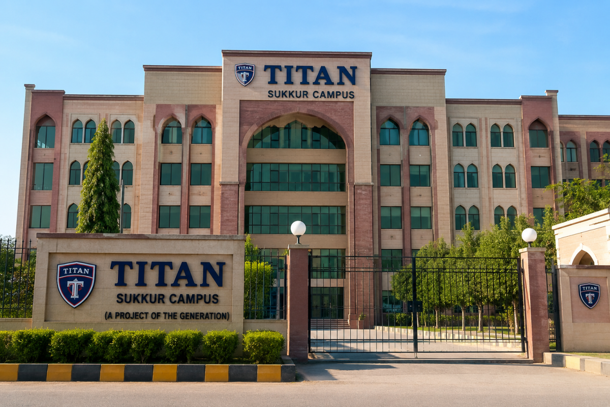 TITAN Sukkur Campus Front View