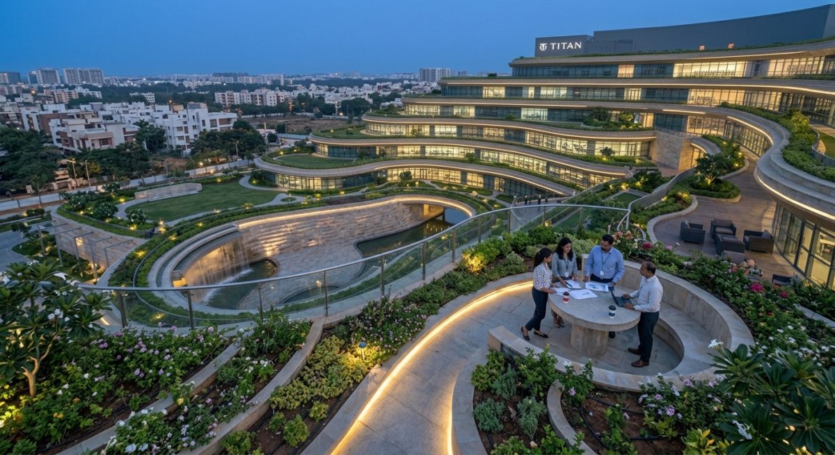 TITAN Sukkur Campus Terrace View